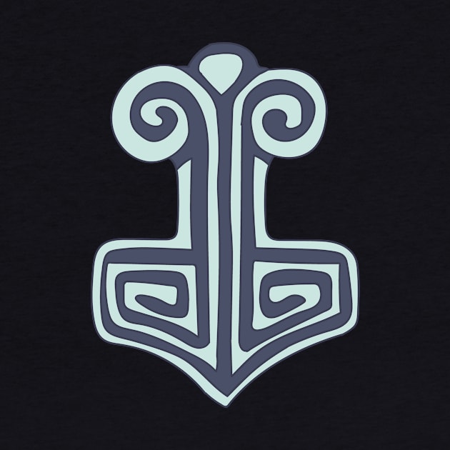 Ivar the Boneless - Norse Symbol - Germanic Folklore by DeWinnes